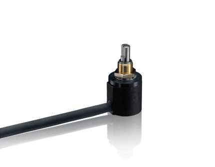 MZ1-2200 Multiturn angle sensor with center thread